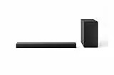 LG S60T - Barre de Son Intelligente, 340 W, 3.1 canaux, Son Surround Dolby Digital et DTS, Large connectivité, HDMI, Bluetooth, USB, entrée Optique, Noir