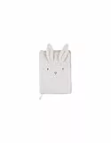 Noukie's - Protège Carnet de Santé Moka le lapin - Veloudoux - Beige