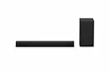 LG S40T - Barre de Son Intelligente, 300 W, 2.1 canaux, Son Surround Dolby Digital et DTS, Large connectivité, HDMI, Bluetooth, USB, entrée Optique, Noir