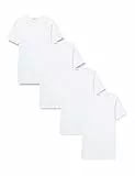 Eminence Homme Classiques X4 9b40 T-shirt, Blanc, L EU