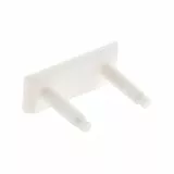 Zenitech - Lot de 6 Caches Prises 2P - Blanc - Sécurité Enfant - Compatible Prises Standards - Installation Facile Sans Outils - Design Discret et Élégant - Accessoires Informatique et Maison - 5 cm