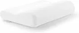 TEMPUR Oreiller ergonomique pour dormir sur le côté et sur le dos, Mousse viscoélastique à mémoire de forme, Blanc, M (50 x 31 x 10/7 cm)