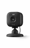 Caméra Mini 2K+ Blink (nouvelle génération) | Caméra de surveillance à domicile sur secteur avec résolution vidéo 2K, zoom 4x, vision nocturne couleur | Fonctionne avec Alexa | 1 caméra – Noir
