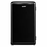 Comfee' RCD93BL2EURT(E) Réfrigérateur Sous-Plan, 93L, Réfrigérateur Rétro Pose Libre avec Compartiment Réfrigérant, Thermostats Réglables, Lumière LED, Noir