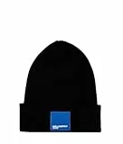 KARL LAGERFELD JEANS Femme Coffret Cadeau Bonnet/Écharpe Noir, One Size