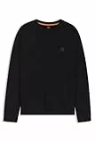 BOSS Hommes Westart Sweat Regular en Molleton de Coton avec Patch logoté