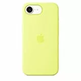 Apple Coque en Silicone pour iPhone 16e - Jaune Fluo