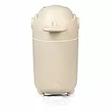 Bebeconfort Poubelle à couches anti-odeur taille M, Couvercle anti-odeur, Compatible avec tout sac poubelle, Peut contenir jusqu'à 20 couches, Utilisation à une main, Facile à nettoyer, Sand