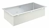 Évier en acier inoxydable K700 864 x 464 mm Inox 31580SD1 (Import Allemagne)