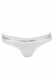Calvin Klein Femme String Tanga, Blanc (White), L