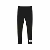 PUMA ESS No. 1 Logo Leggings, Joggings Femme, PUMA Black, L