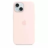 Apple Coque en Silicone avec MagSafe pour iPhone 15 - Rose pâle ​​​​​​​