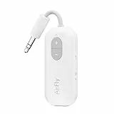 Twelve South AirFly SE | Bluetooth Wireless Transmitter/Adapter for AirPods/Wireless Or Noise Canceling Headphones; Airplane and Gym Use