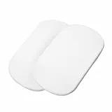 Maxi-Cosi Iora Draps de Lit de Bébé, Literie pour Lit de Bébé, Draps-Housses de Lit de Chevet pour Maxi-Cosi Iora, Iora Air et Tori, Lot de 2 draps de Lit de Chevet, Blanc