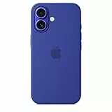 Apple Coque en Silicone avec MagSafe pour iPhone 16 - Outremer ​​​​​​​