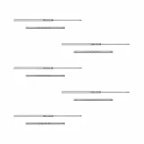 Emuca - Lot de 5 Paires Coulisses/Glissières à Billes extrait Partie 17 x 374 mm pour tiroir, Zingué