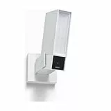 Netatmo Caméra de Surveillance Extérieure Intelligente avec Sirène, Plastique, Blanche, 1 Unité, NOC-S-W-EC