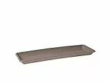 ARTEVASI Soucoupe RECTANGULAIRE Venezia 80CM Taupe