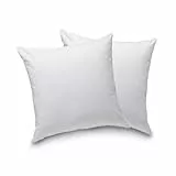 Blanrêve - Lot de 2 Oreillers Confort - Fibres synthétiques - Blanc - 60x60 cm, Polyester