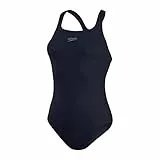 Speedo Eco Endurance+ Medalist Maillot de Bain Femme, Noir, 28