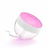 Philips Hue Iris, White & Color Ambiance, Lampe à poser blanche, Lampe connectée Philips avec Bluetooth, compatible avec Alexa, Google Assistant et Apple Homekit