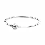 PANDORA Bracelet 590713-19 Femme Argenté Rigide