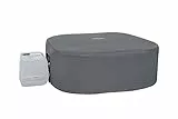 Bestway Lay-Z-Spa Housse Thermique Carrée energysense 1,80 m X 1,80 m X 71 cm, Gris