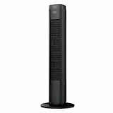 TAURUS BABEL II RCH - Ventilateur tour, 50W, hauteur 86cm, 4 vitesses, 3 modes de fonctionnement, minuterie 7.5h, oscillant, tactile, affichage digital, télécommande