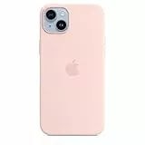 Apple Coque en Silicone avec MagSafe pour iPhone 14 Plus - Rose Craie ​​​​​​​