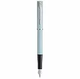Waterman Allure stylo plume, Vernis bleu bébé mat, Plume fine, Coffret cadeau