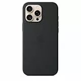 Apple Coque en Silicone avec MagSafe pour iPhone 16 Pro Max - Noir ​​​​​​​