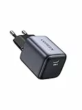 UGREEN Nexode 30W Chargeur USB C Rapide iPhone GaN Prise Secteur Compatible avec iPhone 16 15 14 13 12 Plus Pro Max Pixel 9 8 Pro 7a Galaxy S25 S24 S23 S22 A56 A16 A06 iPad MacBook Air (Gris)