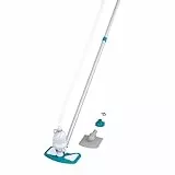 Bestway - Aspirateur de piscine + épuisette, manche télescopique 279 cm