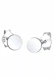 Elli Boucles d'Oreilles Femme Tendance Motif Cercle en Argent Sterling 925 Modèle aléatoire