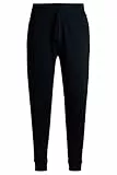 BOSS Hommes Authentic Pants Bas de survêtement en Molleton de Coton avec Logo métallique