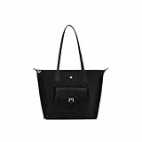 Hexagona - Sac cabas porté épaule - Matière waterproof - Compatible format A4 - Pour Femme - Collection Kiana - Noir