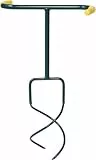 Leborgne - Aérocompost Naturovert - Aérateur de Compost Écologique et Ergonomique - Dents Profilées - Modèle 320061 - Vert