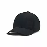 Under Armour M Iso-chill Armourvent STR Casquette de baseball pour hommes, casquette de sport respirante avec visière, couleur noir/noir