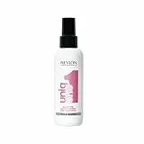 Revlon Professional UniqOne - Masque cheveux en Spray 10 en 1 - Soin des Cheveux Sans Rinçage - Spray Cheveux Formule Vegan - Produit Coiffant Hydratant & Protecteur - Tous Types de Cheveux - 150 ml