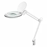 goobay 60361 Lampe loupe/LED Lampe loupe en Plastique / 8 W Puissance absorbée/température de Couleur 6500K / Flux Lumineux 650 LM/Tension de Service 230 V (AC) / Blanc