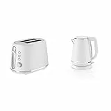 Bundle of Cuisinart Grille-pain 2 tranches + Cuisinart Bouilloire électrique Jug - Bouilloire sans fil à ébullition rapide - acier inoxydable - Capacité de 1,5L