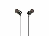 JBL T110 – Ecouteurs intra-auriculaires filaires – Son Pure Bass de JBL et bouton de contrôle – Connectivité : câble Jack 3,5 mm – Couleur : Noir