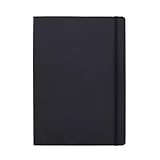 Amazon Basics Carnet de croquis à couverture rigide, 48 feuilles, Très Grand Format, Noir, 30 x 22 cm