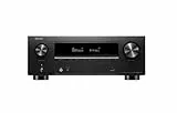 Denon AVR-X2800H Dab Amplificateur AV Home Cinéma 7.2 Canaux, 150W, HDMI 8K, HEOS Multiroom, Dolby Atmos, DTS:X, Radio Dab+, Wi-FI, Bluetooth - Noir