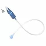 BÉABA Mouche-Bébé, Aspirateur nasal Manuel Minidoo, Evolutif, 2 embouts, 0-3 mois et + 3 mois, Fonctionne au souffle, Stérilisable
