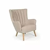 Menzzo QH8861BEIGE Chaise/Fauteuil, Beige