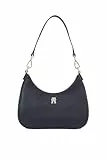 Tommy Hilfiger Sac à Bandoulière Femme Logotape avec Fermeture Éclair, Bleu (Space Blue), Taille Unique