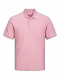 JACK & JONES Jjeaustin Polo SS Noos, Nectar Rose-Détails : Play, XL Hommes
