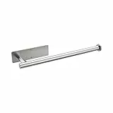 Ibergrif M34055A, Dderouleur Essuie Tout Murale, Acier Inoxydable, Installation Colle/Perçage 3M, Adapté à La Cuisine Et à La Salle de Bain, Gris