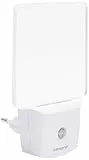 Integral LED Veilleuse Avec Détecteur Automatique Jour/Nuit, Plastique, format Prise Electrique Blanc Mat